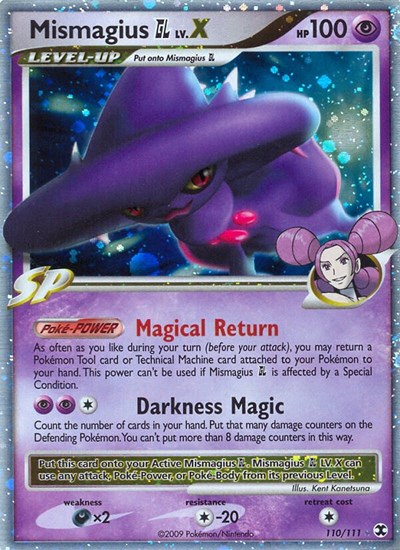 Mismagius GL Lv.X #110 Rising Rivals