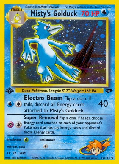 Misty's Golduck #12 Gym Challenge