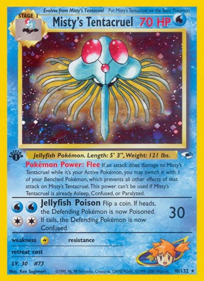 Misty's Tentacruel #10 Gym Heroes