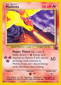 Moltres #21 WoTC Promo