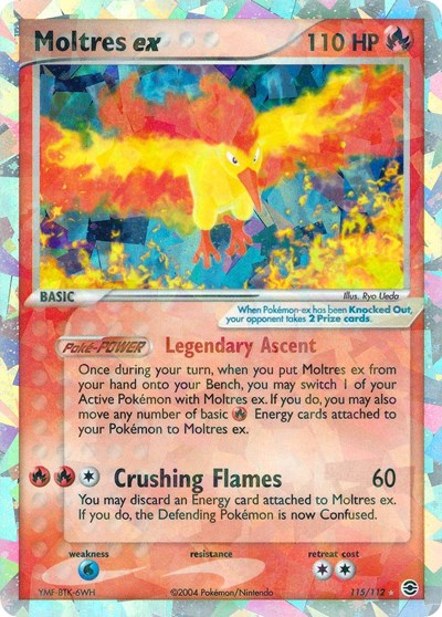 Moltres ex #115 FireRed & LeafGreen