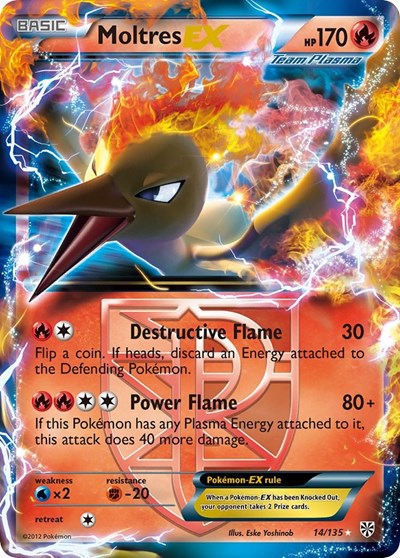 Moltres EX #14 Plasma Storm