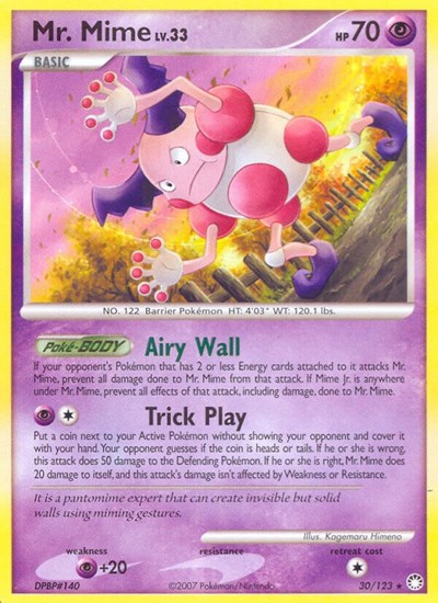 Mr. Mime #30 Mysterious Treasures