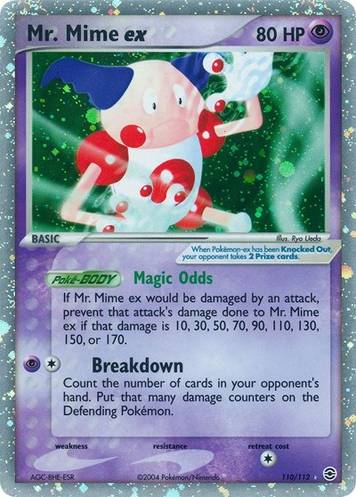 Mr. Mime ex #110 FireRed & LeafGreen