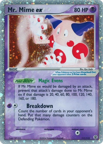 Mr. Mime ex #111 FireRed & LeafGreen