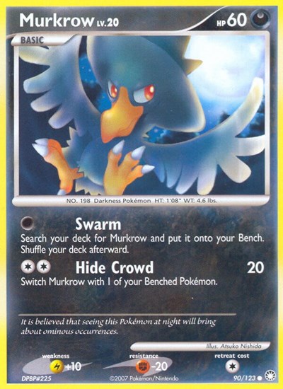 Murkrow #90 Mysterious Treasures