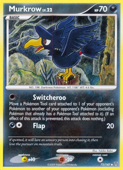 Murkrow #72 Supreme Victors