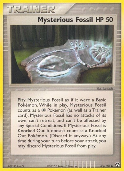 Mysterious Fossil #85 Power Keepers