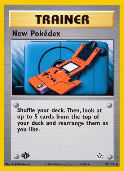 New Pokedex #95 Neo Genesis
