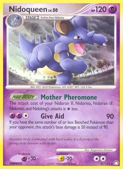 Nidoqueen #31 Mysterious Treasures