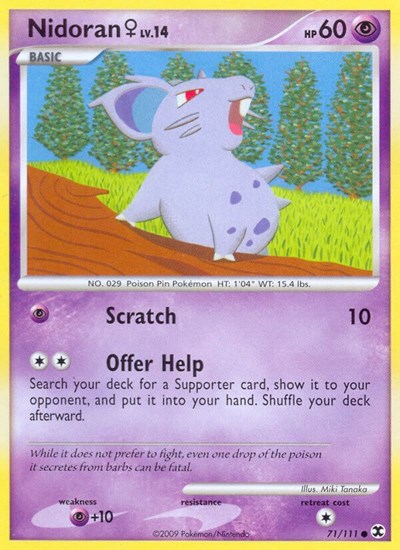 Nidoran F #71 Rising Rivals