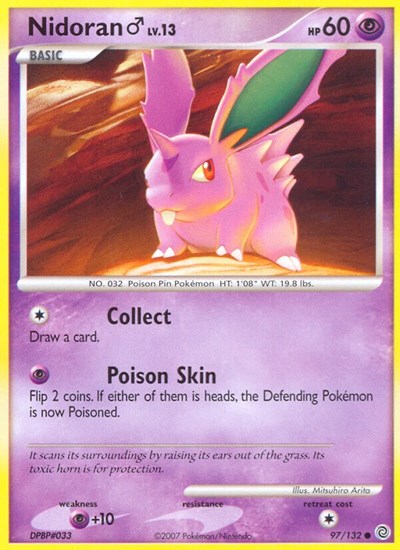 Nidoran M #97 Secret Wonders