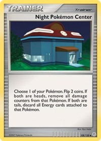 Night Pokemon Center #108 Diamond and Pearl