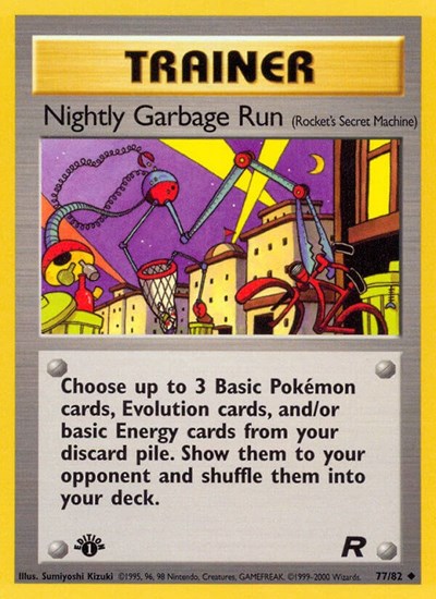 Nightly Garbage Run #77 Team Rocket