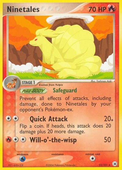 Ninetales #22 Hidden Legends