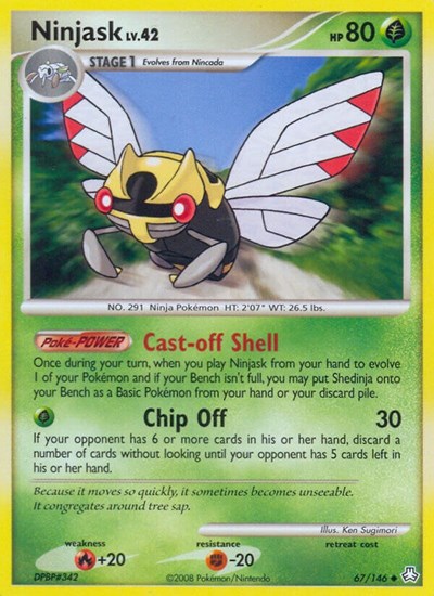 Ninjask #67 Legends Awakened