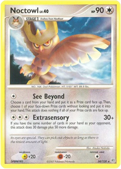 Noctowl #34 Diamond and Pearl