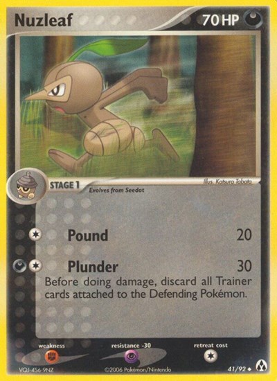 Nuzleaf #41 Legend Maker