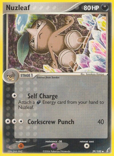 Nuzleaf #39 Crystal Guardians