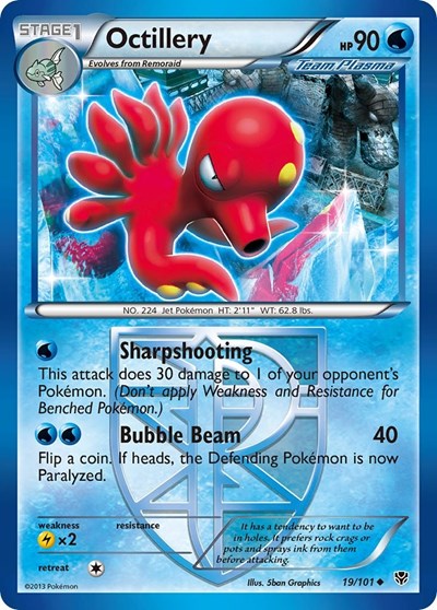 Octillery #19 Plasma Blast