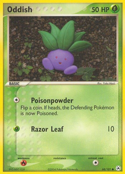 Oddish #68 Hidden Legends