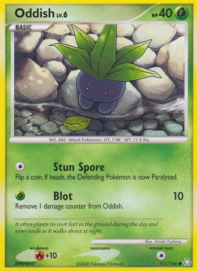 Oddish #111 Legends Awakened