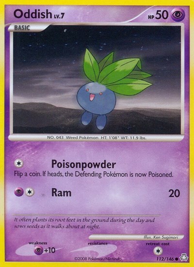 Oddish #112 Legends Awakened