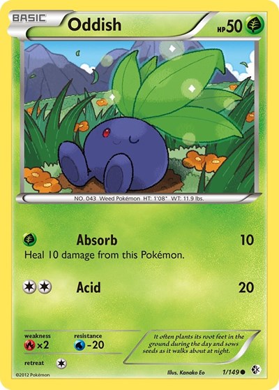 Oddish #1 Boundaries Crossed