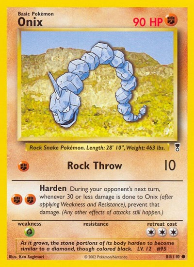 Onix #84 Legendary Collection