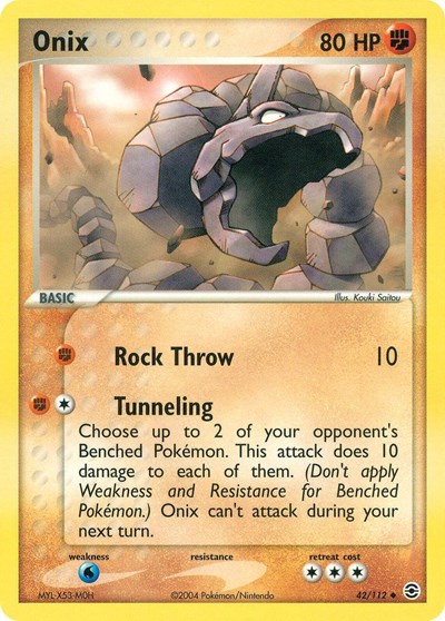 Onix #42 FireRed & LeafGreen