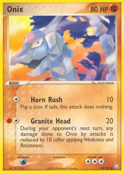 Onix #69 Team Rocket Returns