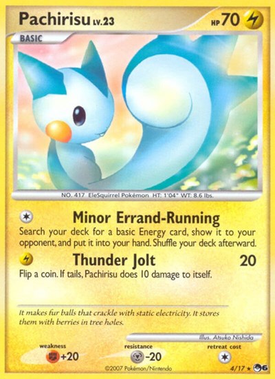 Pachirisu #4 POP Series 6