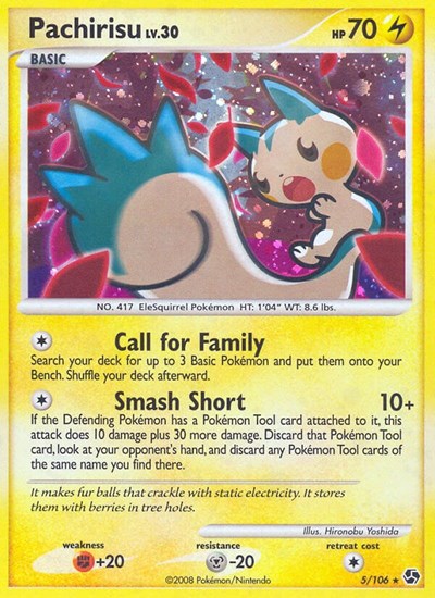 Pachirisu #5 Great Encounters