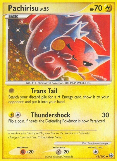 Pachirisu #43 Majestic Dawn