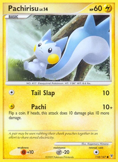 Pachirisu #118 Supreme Victors