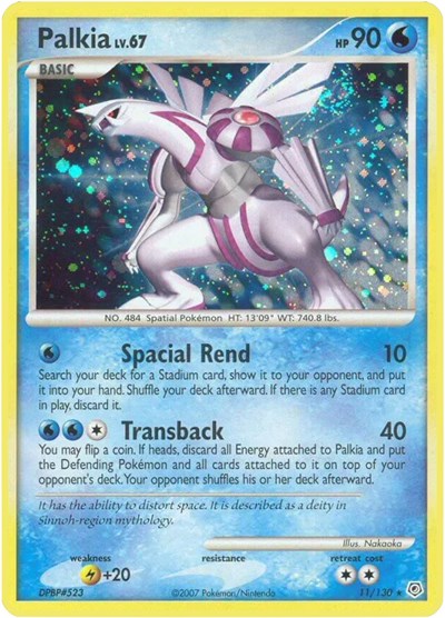 Palkia #11 Diamond and Pearl