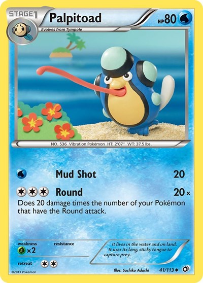 Palpitoad #41 Legendary Treasures