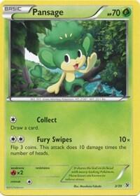 Pansage #2 Kalos Starter Set
