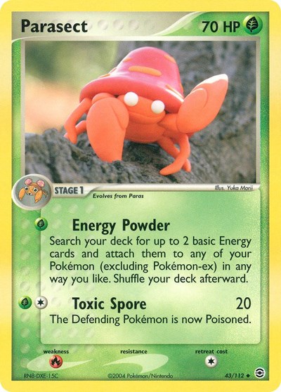 Parasect #43 FireRed & LeafGreen
