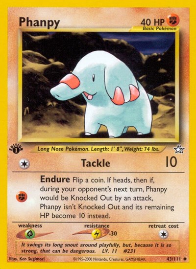 Phanpy #43 Neo Genesis