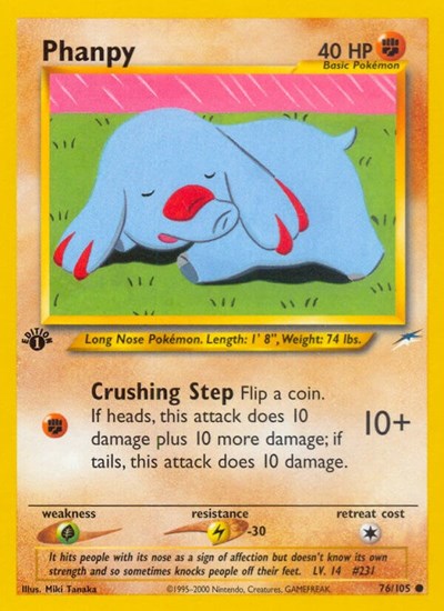 Phanpy #76 Neo Destiny