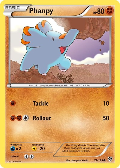 Phanpy #71 Plasma Storm