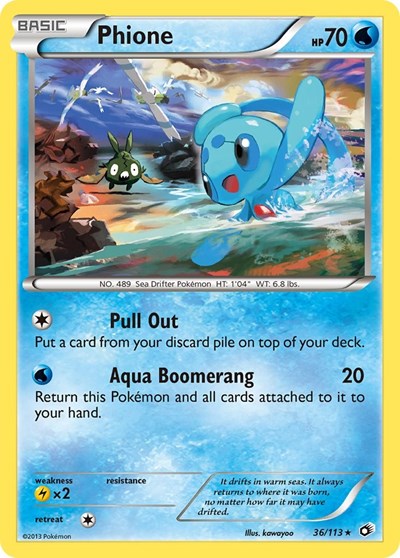 Phione #36 Legendary Treasures