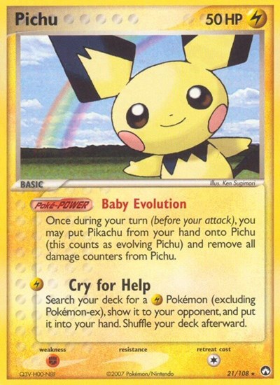 Pichu #21 Power Keepers