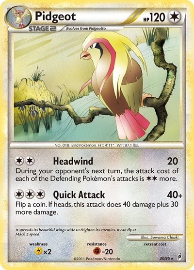 Pidgeot #30 Call of Legends