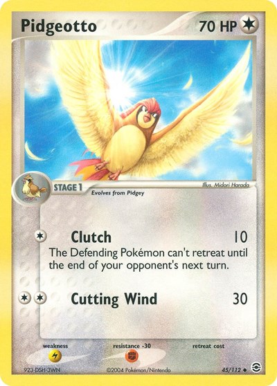 Pidgeotto #45 FireRed & LeafGreen