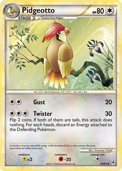 Pidgeotto #48 Call of Legends