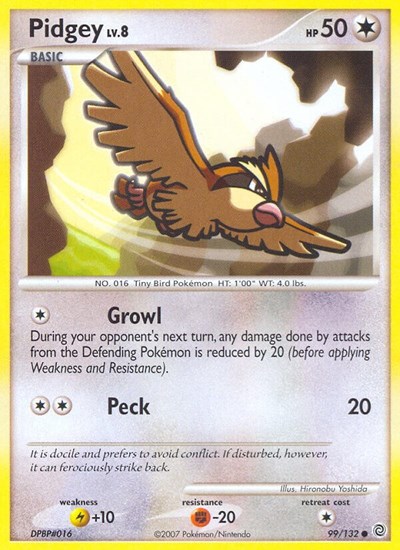 Pidgey #99 Secret Wonders