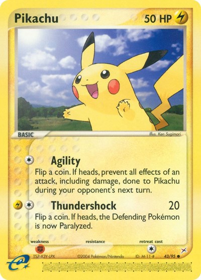 Pikachu #43 Team Magma vs Team Aqua