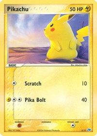 Pikachu #6 EX Trainer Kit 1: Latias & Latios
